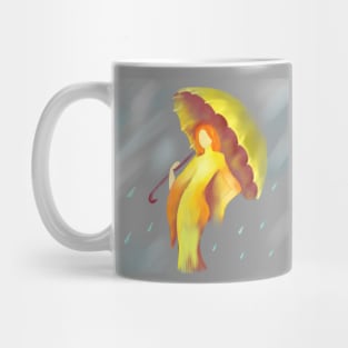 rain umbrella Mug